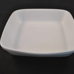 ovenschaal (vierkant), wit