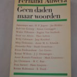 Fernand Auwera: Geen daden maar woorden