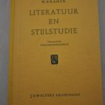 W. Kramer: Literatuur- en Stijlstudie