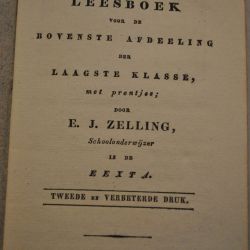 E.J. Zelling: Gesiena, een leesboek....