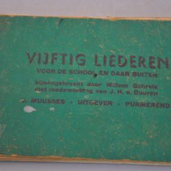 Vijftig liederen voor school en daarbuiten (Willem Gehrels)