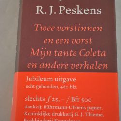 R.J. Peskens: De Vlissingse verhalen