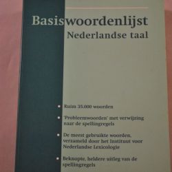 Basiswoordenlijst Nederlandse taal (Groene boekje)