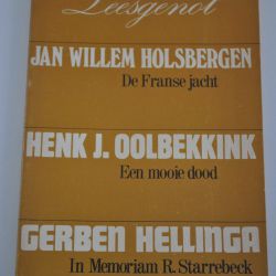 Holsbergen/Oolbekkink/Hellinga: Leesgenot