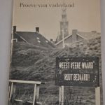 Alfred Kossmann: Proeve van Vaderland