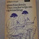 William Boyd: Geschiedenis van onderwijs en opvoeding