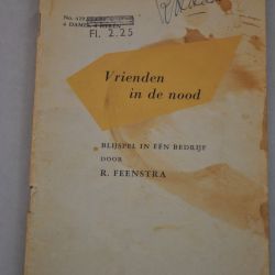 Tekstboekje: Vrienden in de nood