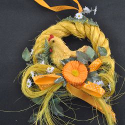 Paaskrans (met kip) (hanger)