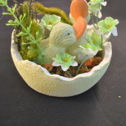 Paasei (2 eendjes in nestje)