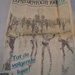 Telegraaf/Telesport: Elfstedentocht 1985