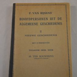 F. van Rijsen: Hoofdpersonen uit de algemene geschiedenis II