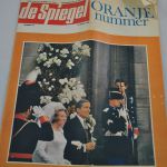 1 ex. van het tijdschrift De Spiegel 19 maart 1966 (Oranjenummer)