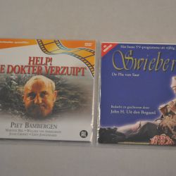 2 DVD's: Help, de dokter verzuipt + Swiebertje