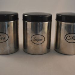 3 voorraadbussen (Tea, Sugar, Coffee)