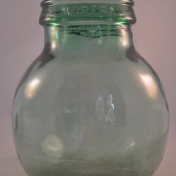 Vaas, bolvormig, glas