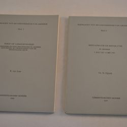 Bijdragen tot de geschiedenis van Arnhem (deel 1 en 2)