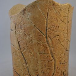 Bloempot (decoratie: bladnerf)