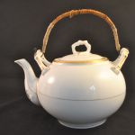 Theepot, porselein, antiek