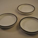 3 schaaltjes (voor onder bloempotten)