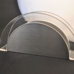 Servet-houder (RVS/kunststof)