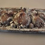 Keramisch object "Herfstappels"