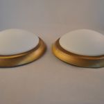 1 plafondlamp, diam. 23 cm (Steinhauer)