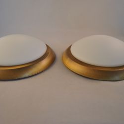 1 plafondlamp, diam. 23 cm (Steinhauer)
