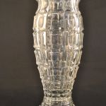 Vaas (glas), 26 cm.