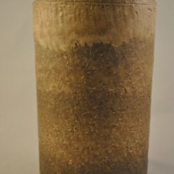 Vaas (beige/bruin), keramiek