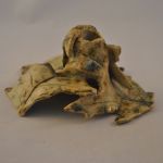 Keramiekobject "kandelaar van bladeren"