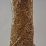 Vaas 21 cm, bruin (keramiek)