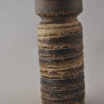 Vaasje18 cm, bruin/beige (vintage)