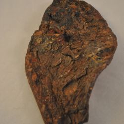 Houten vis (schar), 23 x 13 cm.