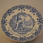 Delfts blauwe schotel (Plateelbakkerij Schoonhoven)