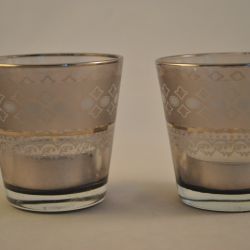 2 waxinelichthouders (Kerst)