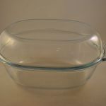 Ovenschaal met deksel, Pyrex