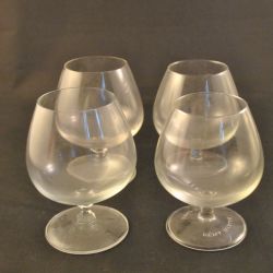 4 cognacglazen (Rémy Martin)