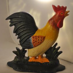 Miniatuur Haantje (metaal)