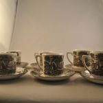 6 kop en schotels (Stratford Stage; J&G Meakin)