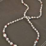 Kralenketting (dubbele), glas