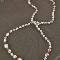 Kralenketting (dubbele), glas
