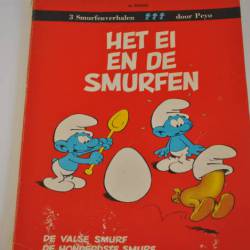 Het ei en de smurfen ( 3 smurfenverhalen)
