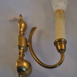 Wandlampje (kaarsmodel), messing