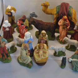 Kerststalfiguren (gips)