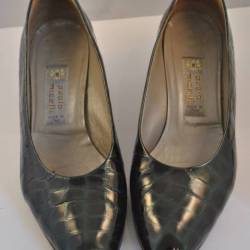 Damesschoenen (Paolo Micelli), zwart/groen, mt. 39-1/2