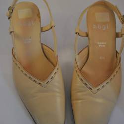 Damesschoenen (HÖGL Comfort), beige, mt. 6-1/2