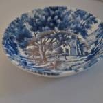 Schaaltje, Country Style, blauw, 10 cm