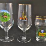 Set van 3 Nederlandse bierglazen