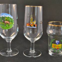 Set van 3 Nederlandse bierglazen