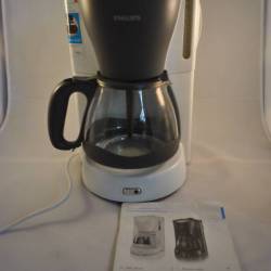 Koffierzetapparaat (Philips), wit/zwart, HD 7562, 1000W